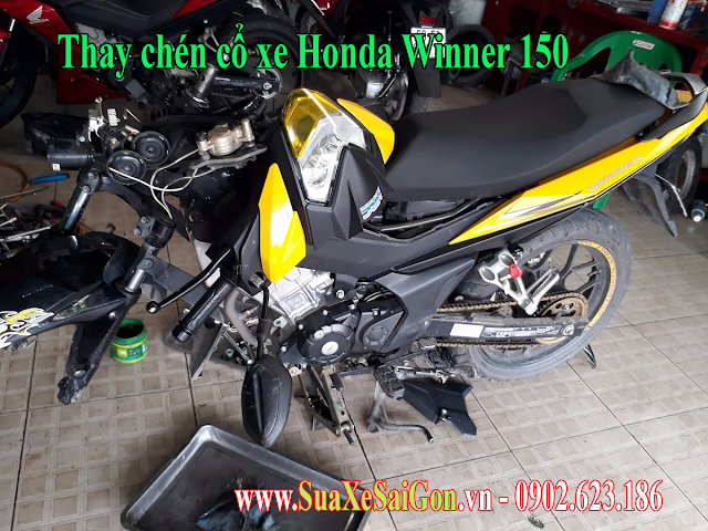 Thay chén cổ winner 150 giá rẻ uy tín tại tphcm