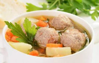 Resep sayur sop bakso kuah kaldu sapi