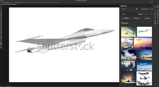 cara membeli shutterstock dari photoshop