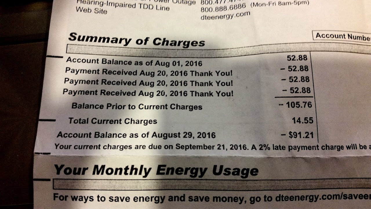 Dte Energy Bill Pay Phone Number