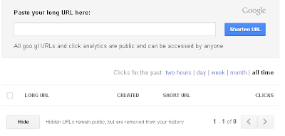 Cara Mudah Menyingkat URL dengan Goo.gl