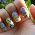 Stamped Pattern Nail Art Water Decals from Bornprettystore (NOTD)