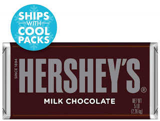 World’s Largest Hershey’s Milk Chocolate Bar, 5 Pound