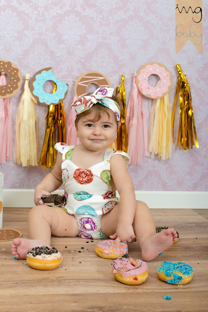 Sesión fotográfica de verano para bebés