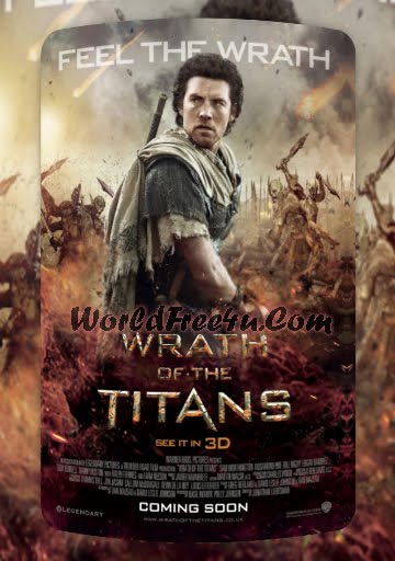 Poster Of Wrath Of The Titans (2012) Full Movie Hindi Dubbed Free Download Watch Online At worldfree4u.com