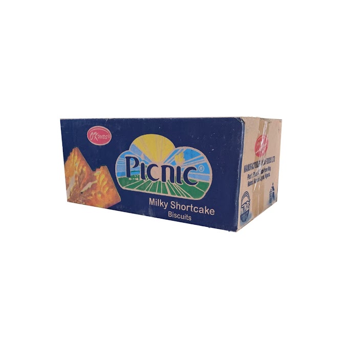 Picnic Milky Shortcake Biscuits 55g x 48