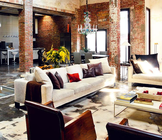 loft de estilo industrial en Barcelona chicanddeco