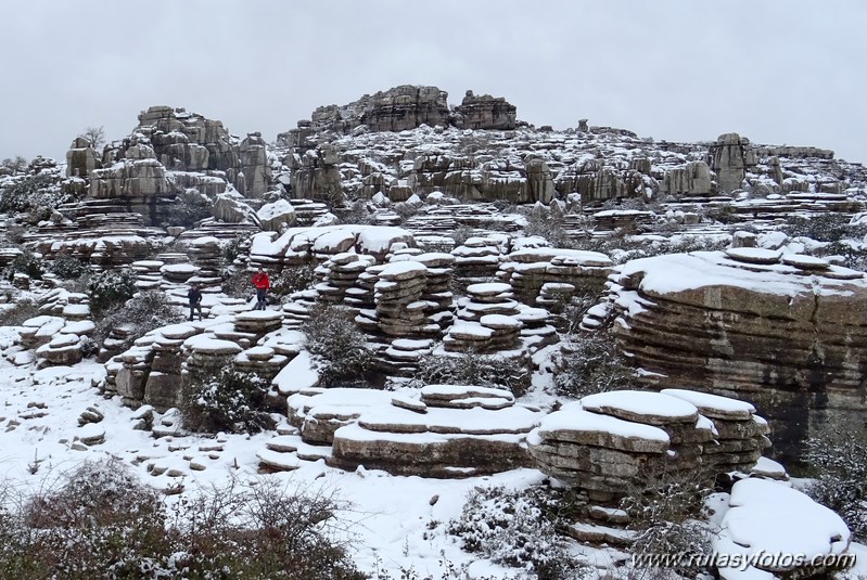 El Torcal nevado