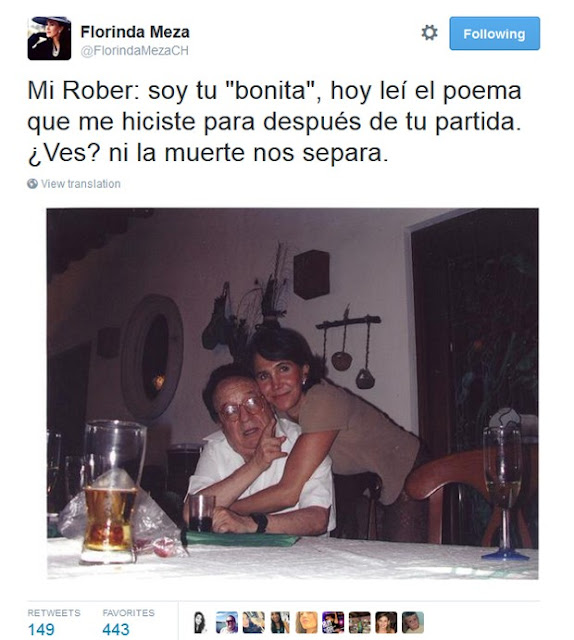 Dona Florinda Homenageia Roberto Bolaños no twitter