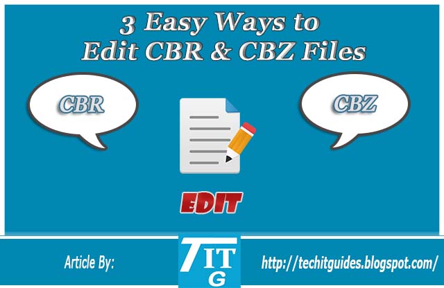 3 Easy Ways to Edit CBR CBZ Files