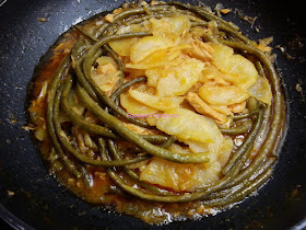 Fagiolini di Sant'Anna al tonno - Snake beans with tuna