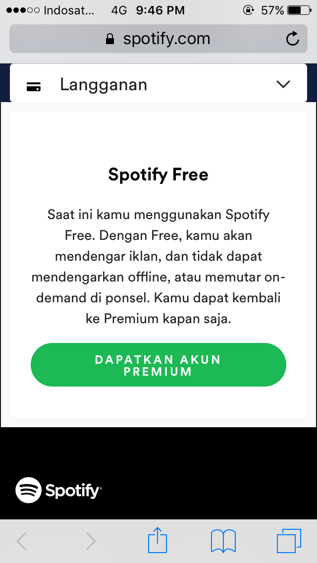 Cara Membuat Akun dan Berlangganan Spotify Premium Bayar 