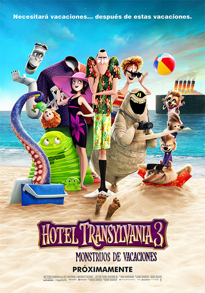 Hotel Transylvania 3: Monstruos de Vacaciones Español Latino HD