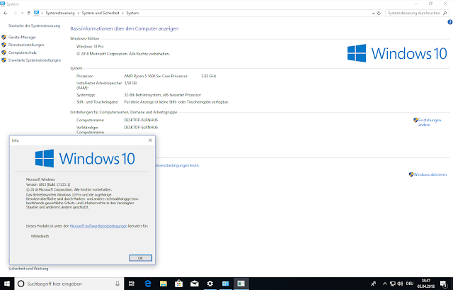 تحميل ويندوز 10 الاصدار الجديد | Windows 10 Rs4 Rtm Spring Creators AIO 12in2