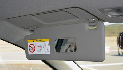 Anti Silau Penumpang Depan Honda BR-V yang dilengkapi dengan kaca