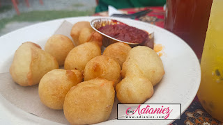 Makan malam di Rumah Makan 100 Tahun, Ujong Pasir | Cekodok bawang sedap!