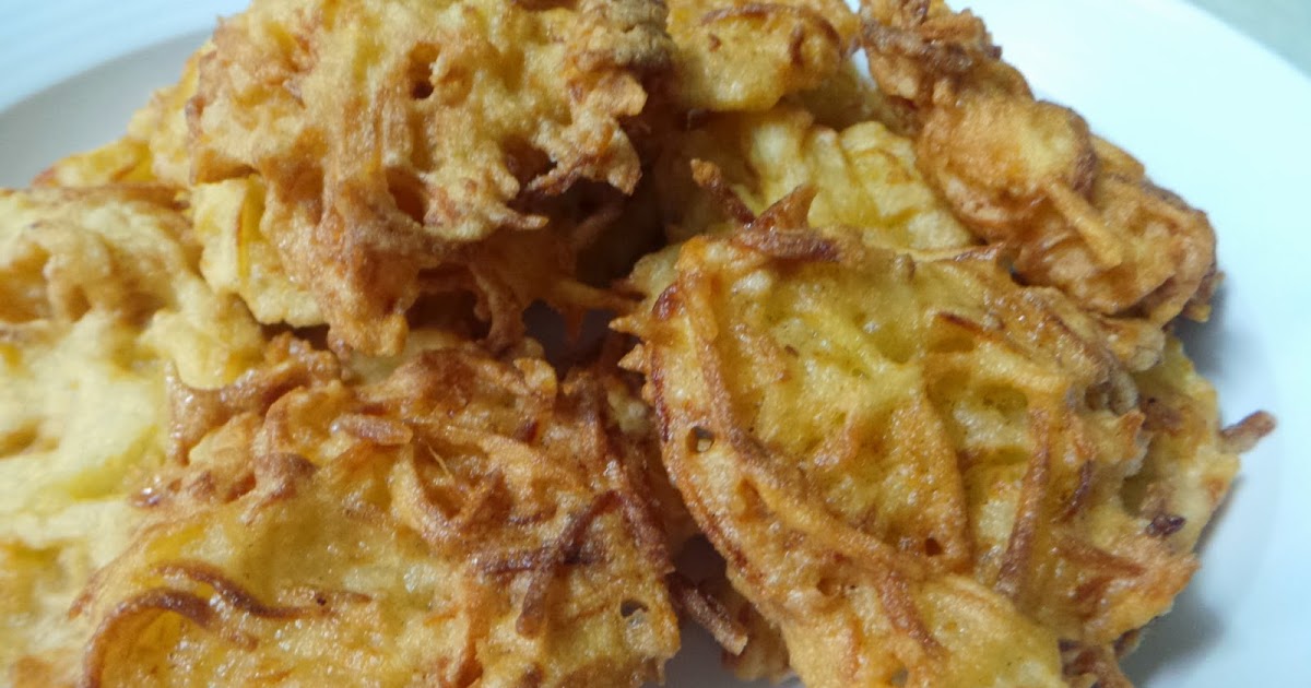 RESEPI CIKGU ANI: POTATO FRITTERS (CUCUR KENTANG)