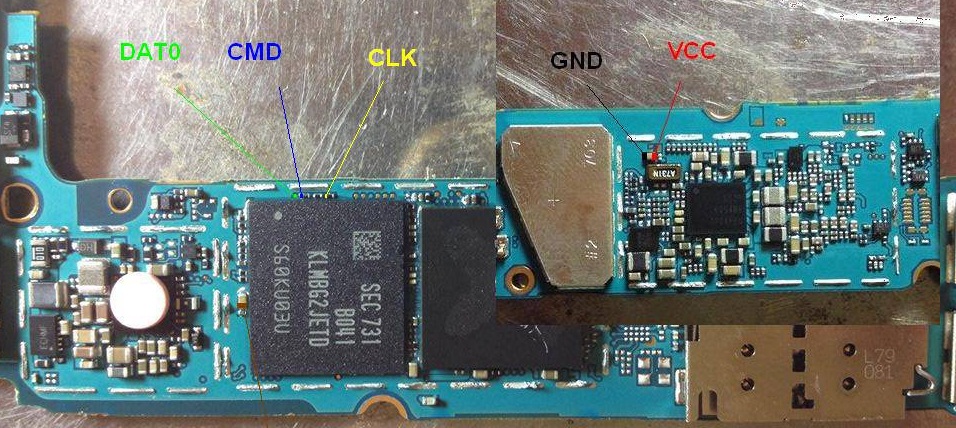 Adi fauzi: Samsung J7 Prime Emmc Isp Pinout