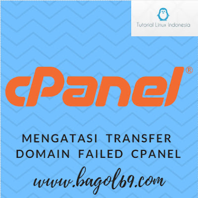 Cara Mengatasi  failed   Transfer Domain  Di  Cpanel  Hosting 