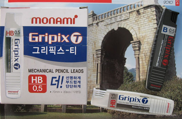 monami gripix-t lead refills