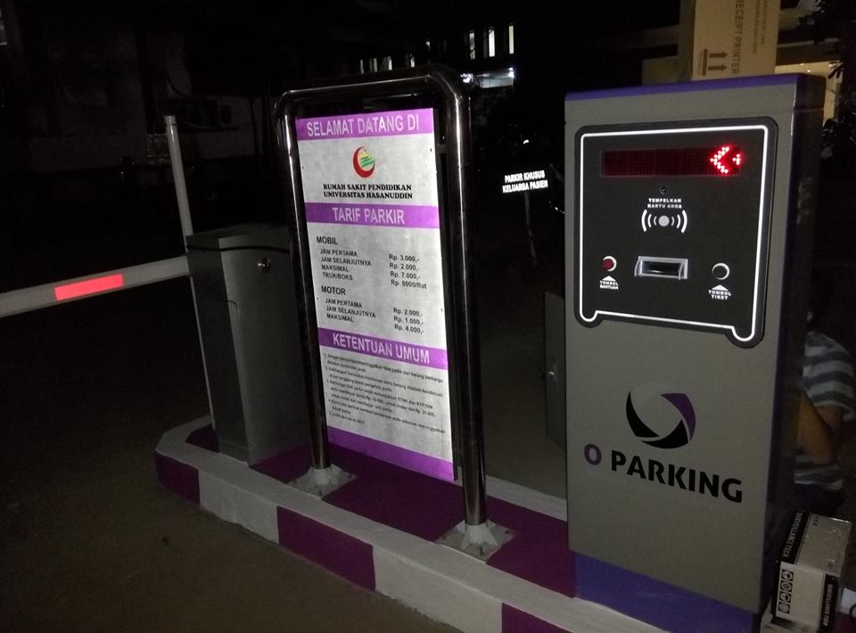 Bagaimana Cara instalasi sistem parkir  manless tiket 