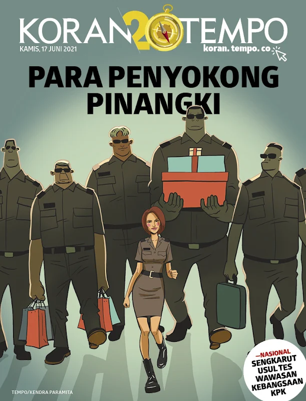 Bekas jaksa Pinangki Sirna Malasari tak hanya mendapat perlakuan istimewa dari majelis hak PARA PENYOKONG PINANGKI