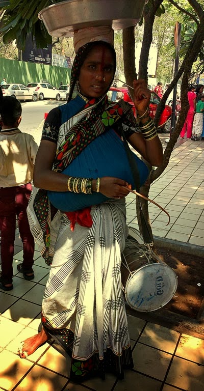 Indian tribal woman