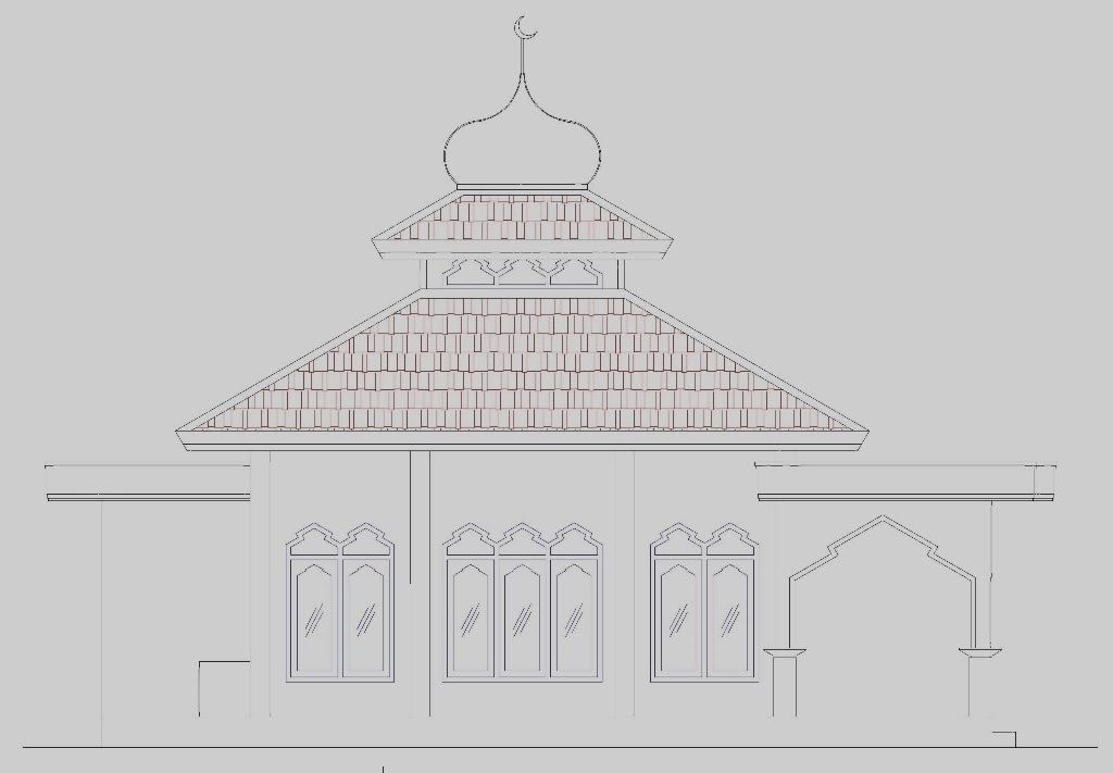 Masjid Sederhana Ukuran  6 6 m x 6 6 m Home Design and Ideas
