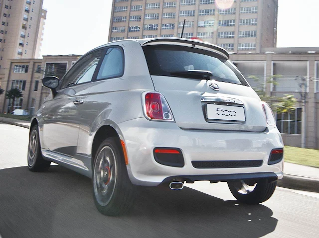 Novo Fiat 500 2014 Prata