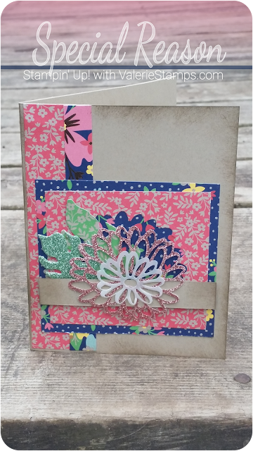 Valerie Martin Stampin Up Affectionatley Yours DSP special reason