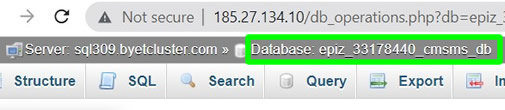 verifying if database table collation is channged