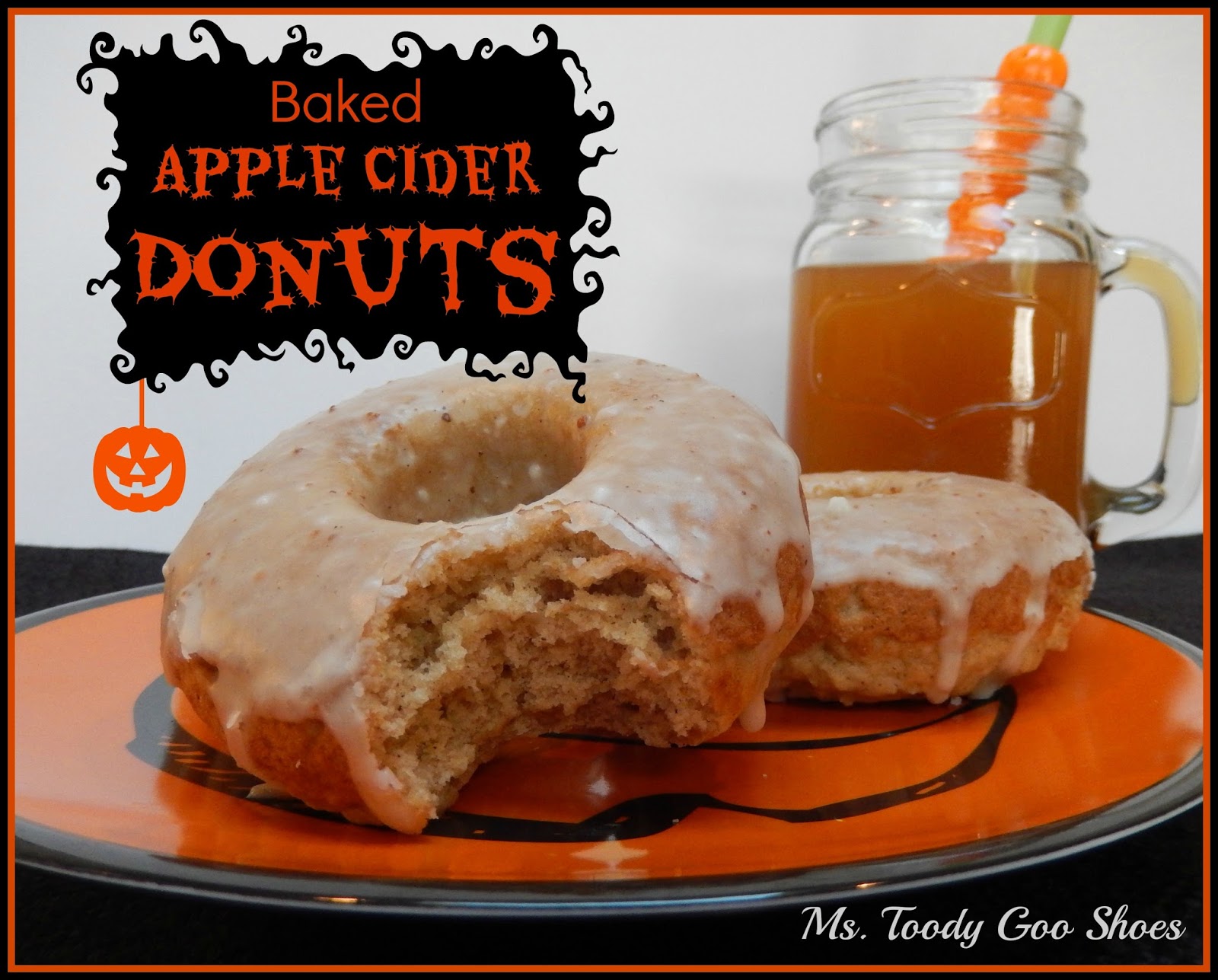 Baked Apple Cider Donuts by Ms. Toody Goo Shoes