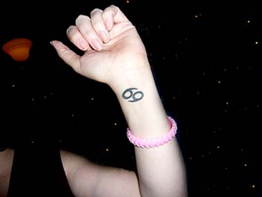 cancer tattoos for girls