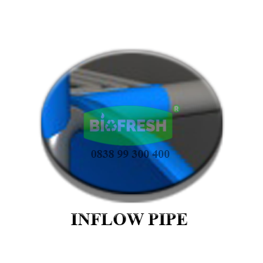 Detail Layout STP Biofresh - Inflow Pipe