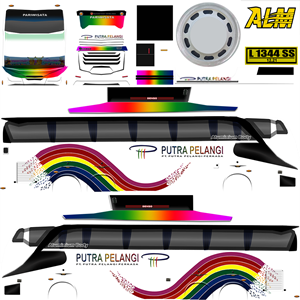 Livery Putra Pelangi Perkasa SHD Tronton