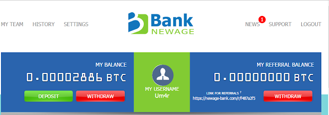  Register on NewAge-Bank.Com Now