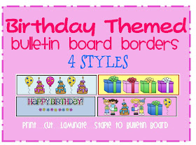 birthday bulletin board borders 