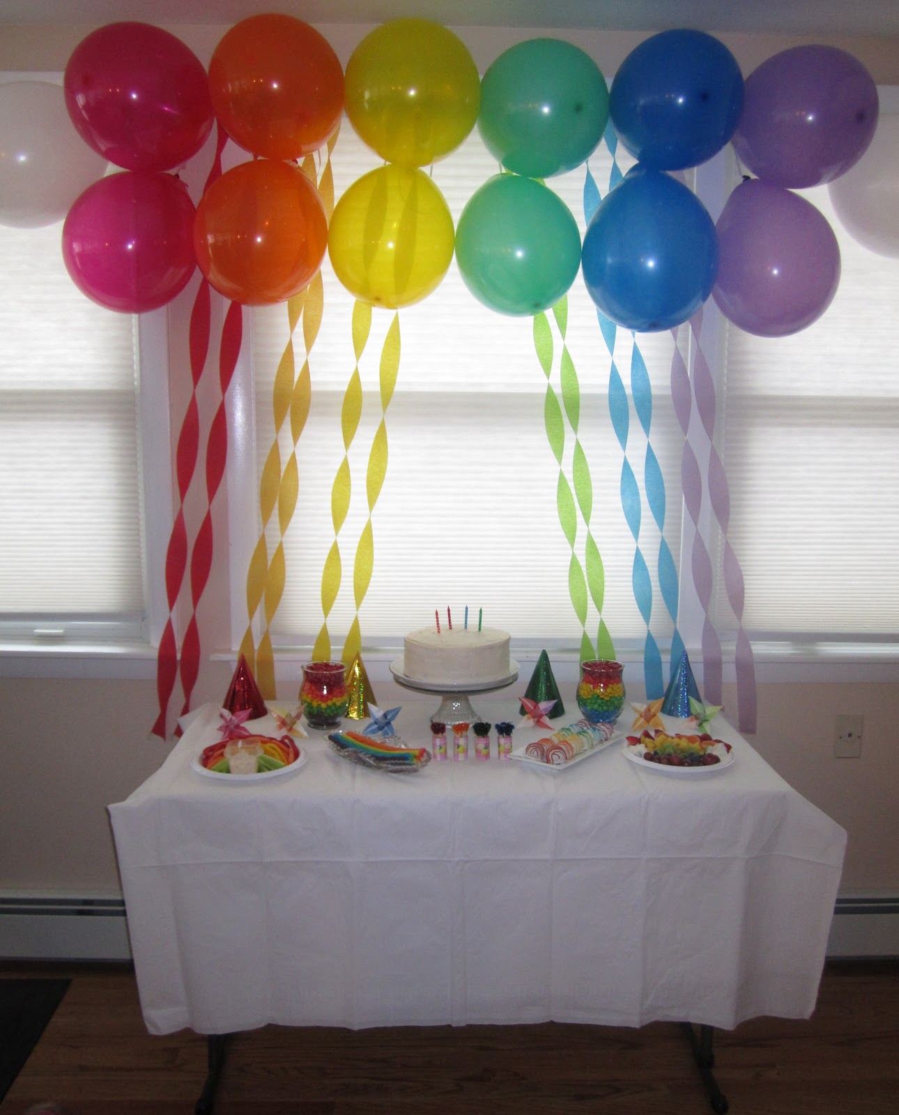 Creative Food Rainbow  Party 