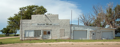 Abandoned ramshackle Post Office: Bellview New Mexico