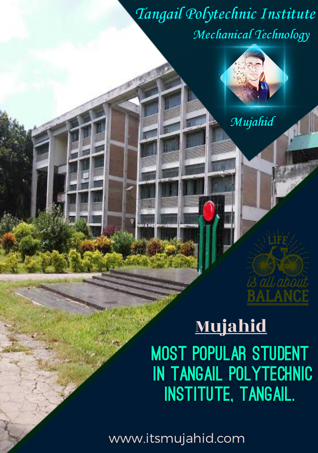 Best Popular Student in Tangail Polytechnic Institute– Mujahid,best popular student in Tangail Polytechnic Institute, popular student Mujahid