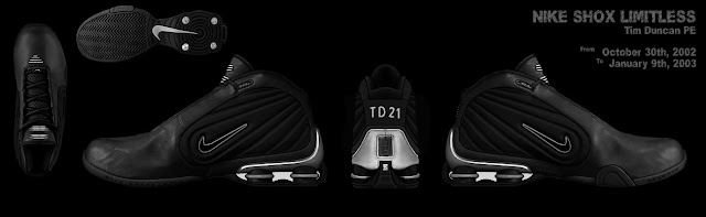 Nike Shox Limitless Tim Duncan PE