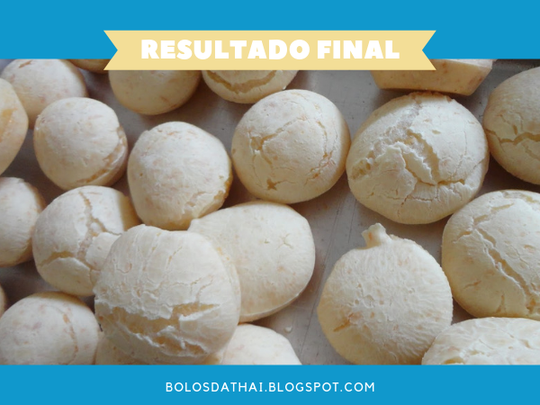 receita de pão de queijo fácil