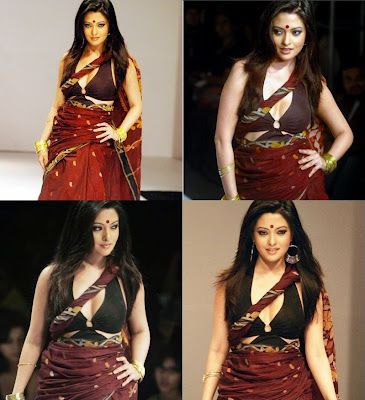 Riya and Raima Sen Kolkata Fashion Week 2009  Ramp walk Pictures