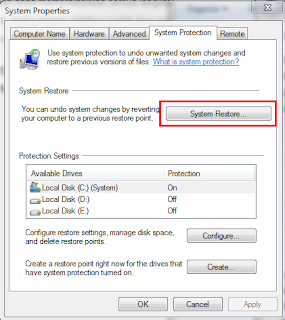 cara membuat restore point windows 10