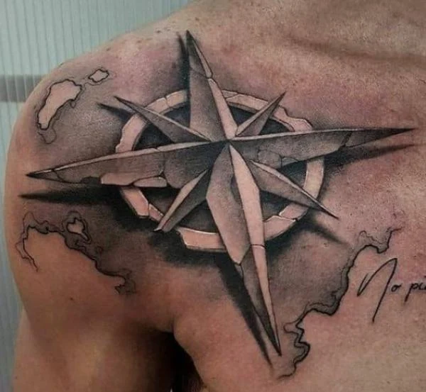 Tatuajes de Estrellas en Hombros