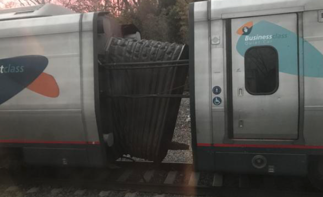 Amtrak Train Breaks Apart At 125 MPH