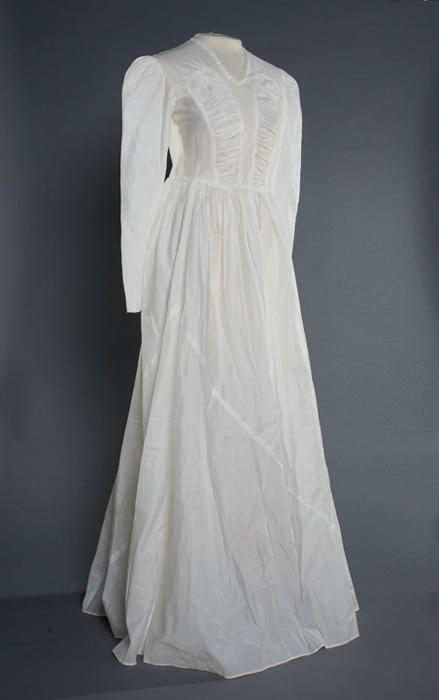 SilkDamask The Parachute Wedding  Dress  and World  War  II  