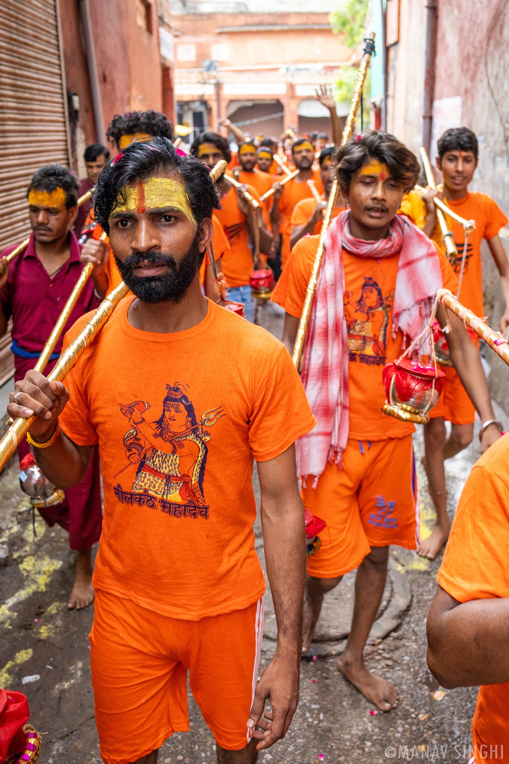 Kanwar Yatra, Kanwariyas and Jaipur Street Photography