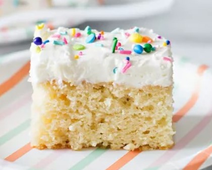 recette gâteau vanille anniversaire