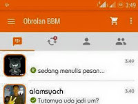 BBM Orange Inovation V2 base 2.9.0.44 APK 